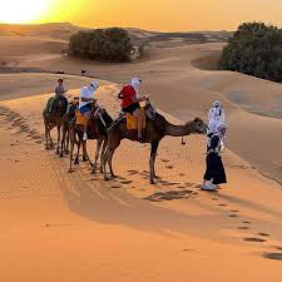 Les Pyramides Hotel Merzouga Buitenkant foto